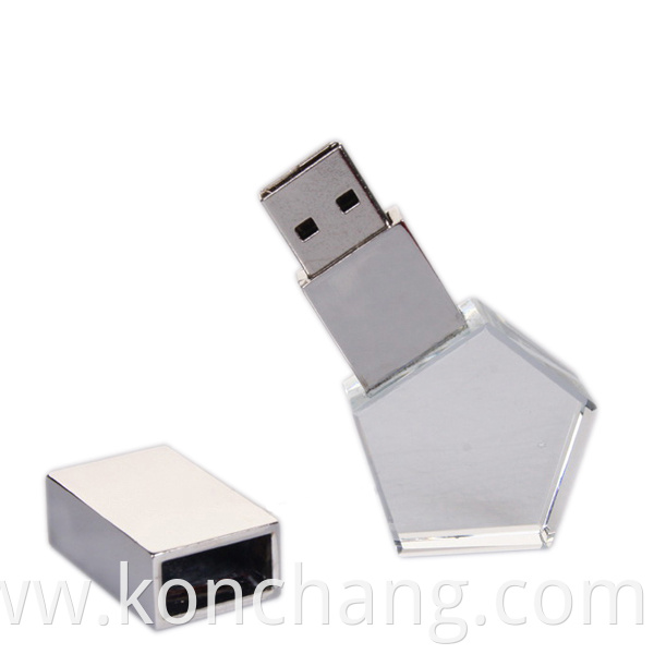 Star Glass USB Stick 8G to 128G